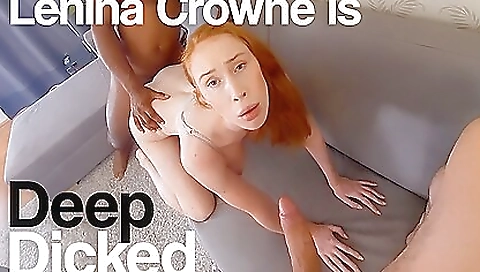 Horny blonde girl takes on a wet ass to be creampie