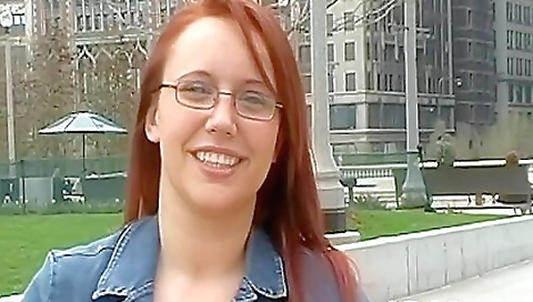 Sexy young girl with a big fat ass