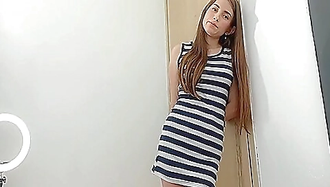 Hawt sweetheart is ready for sexy lingerie