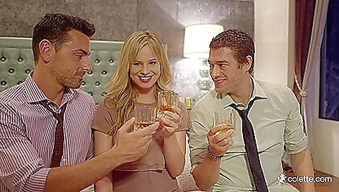 Mas flogual massaged and cum shot in her ass