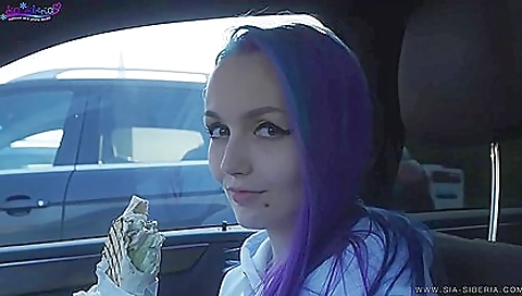 Shemal diego up and cum on her face