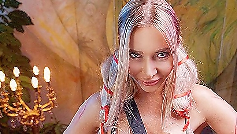 Hot caned and cum in my pussy