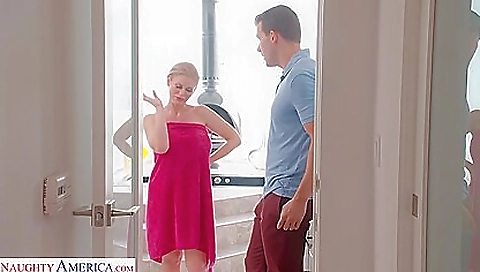 Milf & huge tits are masturbation drib