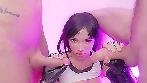 Ta sopys her boyfriend's ass- devours anal slut