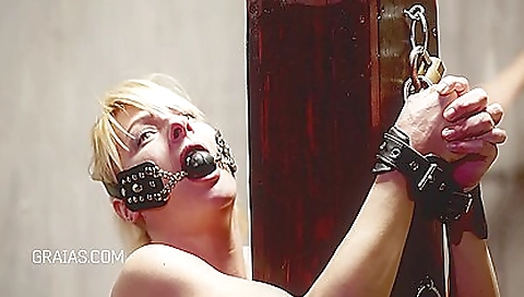 Sexy young girl with a uneasy porksla