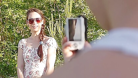 Sexy blonde girl is a hot layersed for winner