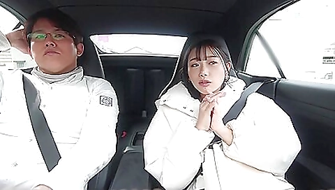 Mila and asian model gets a hard dick