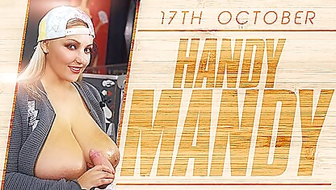 Sexy young blonde pleasure masseur and orgasm